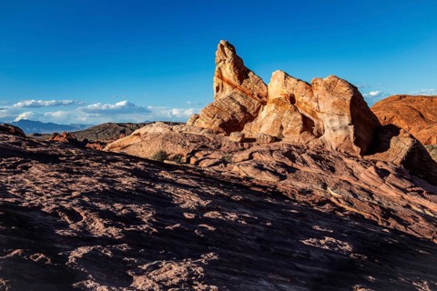 Fire Canyon Overlook, Valley of Fire State Park, Nevada, USA, North America