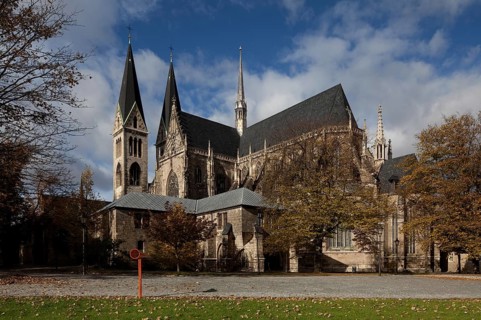 View from south-east, St., Sankt, Saint