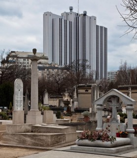 Paris, Montparnasse cemetery founded in 1824