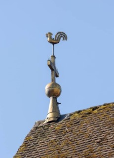 Constance, Minster, Late Gothic weathercock above the choir gable