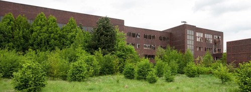 Former Hugo colliery, extended by Fritz Schupp in 1954