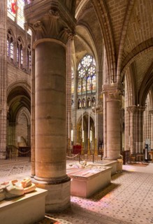 Choir, south ambulatory, St., Sankt, Saint