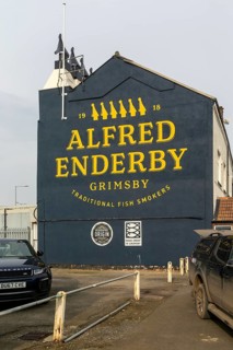 Alfred Enderby traditional fish smokers, Grimsby docks, north east Lincolnshire, England, UK