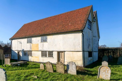 Walpole Old chapel historic listed building, Walpole, Suffolk, England, UK