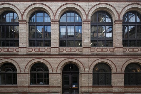 Hall S An der Marienkirche 1-3 Courtyard building 0975 on the upper floor Marienbibliothek on the
