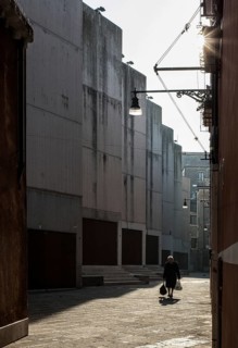 Italy Venice Palazzetto dello Sport -339 brutalist building from the end of the 20th century