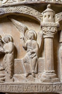 Freckenhorst, Collegiate Church of St Boniface, Romanesque baptismal font, 1st half of the 12th