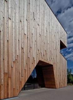 Havelberg HAUS DER FLÜSSE exhibition building for the 2015 Federal Horticultural Show and Natura