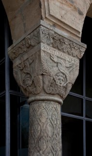 Goslar Remains of the cathedral demolished around 1820 Centre column of the north vestibule 74950