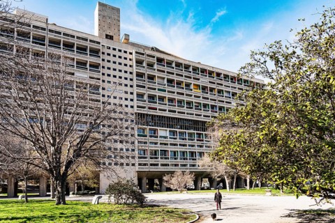 Le Corbusier House, sight, Marseille, France, Europe