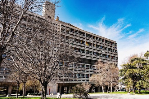 Le Corbusier House, sight, Marseille, France, Europe
