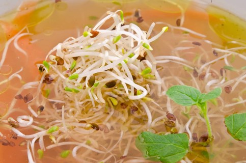 Very light and tasty miso soup