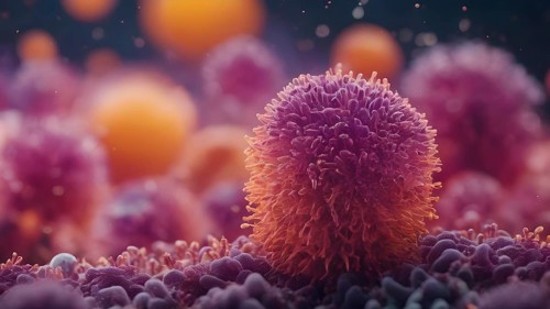 Bacteria microorganism conception background. Roughly bacteria molecule, Bacteria virus or germs
