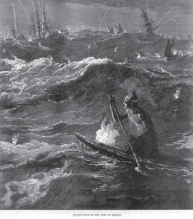 Illumination of the Surf at Madras, Chennai, Tamil Nadu, India, Asia