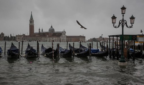 Venice, Church of San Giorgio Maggiore, 1565-1610 by Andrea Palladio, View from the Molo at the