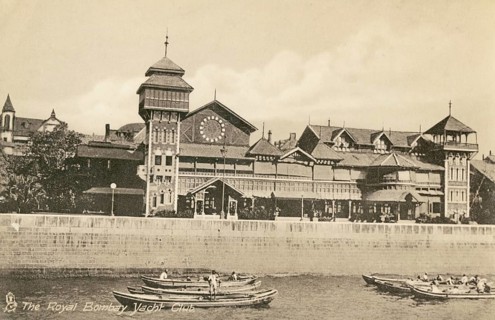 The Royal bombay yacht club, Bombay now Mumbai, Maharashtra, India, Asia