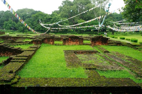 UNESCO World Heritage site, Gautam Buddha's birthplace at Lumbini, Nepal, Asia