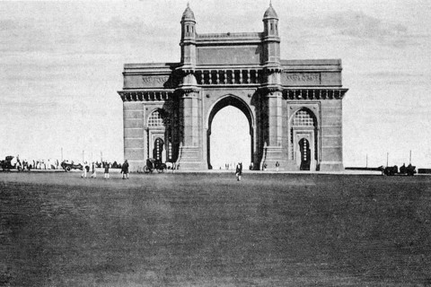 Old vintage photo of Gateway of india mumbai maharashtra India
