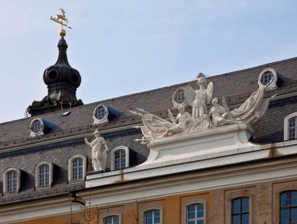 Wermsdorf Saxony Hubertusburg hunting lodge 1721-51 by Joh Chr Naumann and Joh Chr Knöffel 75301