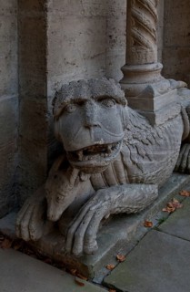 Königslutter Imperial Cathedral Northwest portal right portal lion 76977 Copy of the 19th century