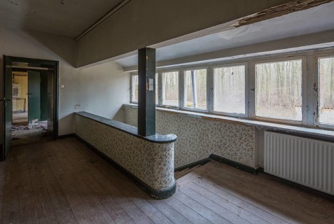 Harzgerode, former children's lung sanatorium 1929-1931 by Godehard Schwethelm, closed in 1998,