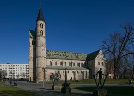 Magdeburg Kloster Unser Lieben Frauen 3581 Church from the south, St., Sankt, Saint