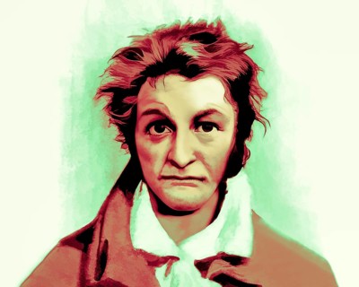 Ernst Theodor Amadeus Hoffmann, or E. T. A. Hoffmann, 1776 - 1822, German Romantic author of