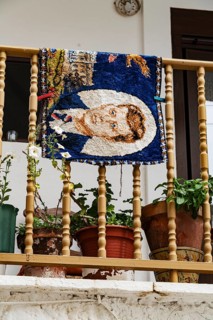 Balcony, Laundry, Pitres, La Alpujarra, Village, Andalusia, Spain, Europe
