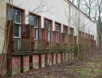 Harzgerode, former children's lung sanatorium 1929-1931 by Godehard Schwethelm, closed in 1998,