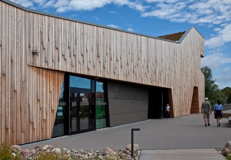 Havelberg HAUS DER FLÜSSE exhibition building for the 2015 Federal Horticultural Show and Natura