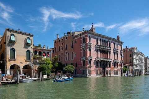 Venice, palaces on the Grand Canal, Palazzo Fontana Rezzonico, early 17th century