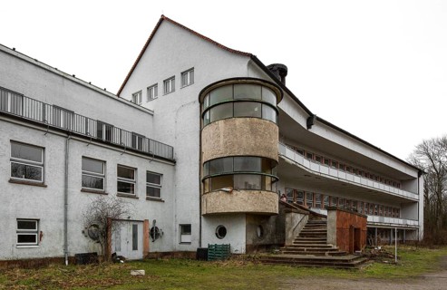 Harzgerode, former children's lung sanatorium 1929-1931 by Godehard Schwethelm, closed in 1998,
