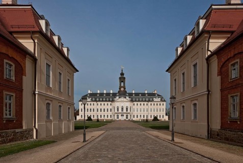 Wermsdorf Saxony Hubertusburg hunting lodge 1721-51 by Joh Chr Naumann and Joh Chr Knöffel 75310
