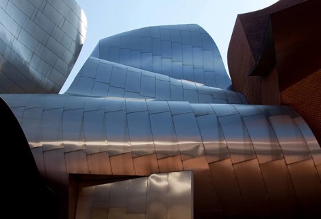 Herford Museum MARTa for Contemporary Art 2001-05 by Frank O. Gehry 75149 Façade section Cladding