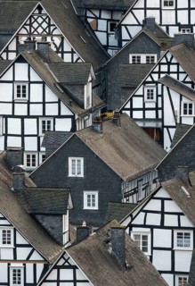 Freudenberg, the old town centre built entirely in half-timbered construction