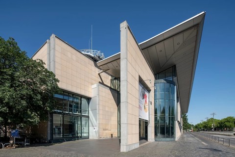 Bonn, Museumsmeile, House of the History of the Federal Republic of Germany, built 1985-1993 by