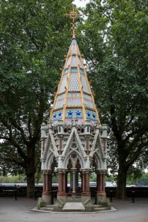 London, memorial canopy from 1835 on the occasion of the liberation of slaves in 1834 in the