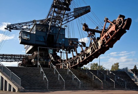 Ferropolis near Gräfenhainichen 88184 Museum of technology and event venue for open-cast mining