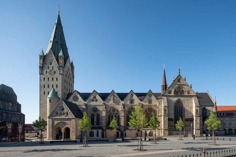 Paderborn, Cathedral, view from the south