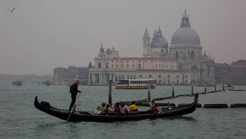 Italy Venice Santa Maria della Salute -362 by Baldassare Longhena Construction period 1631-87 seen