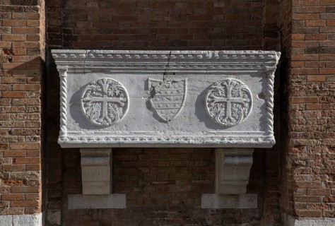 Italy Venice Zanipolo Church -288 Main construction period 14-15th century Sarcophagus (wall tomb)
