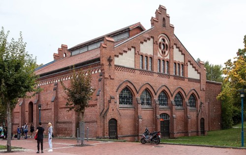 Hall S Am Wasserwerk in Beesen former waterworks 8427 Boiler house 1896 by Maurermester Lucke View