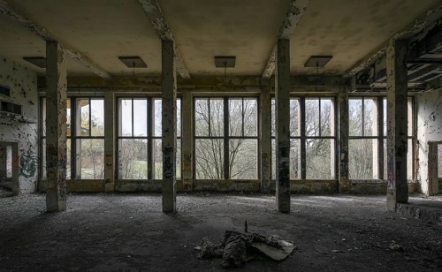 Gernrode Harz former FDGB holiday home FRITZ HECKERT picture no. 1588 built 1952-54 by the