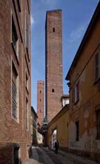 Italy Pavia 89610 Towers in the south of the old town centre