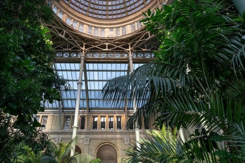 Dome, Palm Garden, Ny Carlsberg Glyptotek or New Carlsberg Glyptothek, Art Museum for Sculpture and