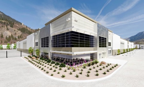 Beautiful new contemporary commercial office building