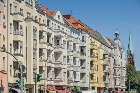 Old buildings, Luxemburger Straße, Wedding, Mitte, Berlin, Germany, Europe