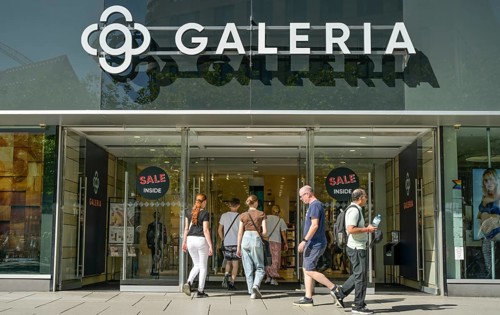 Galeria Kaufhof, Zeil, Frankfurt am Main, Hesse, Germany, Europe