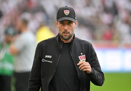Coach Sebastian Hoeness VfB Stuttgart MHPArena, MHP Arena Stuttgart, Baden-Württemberg, Germany,