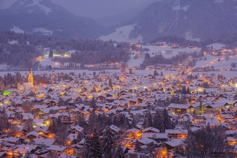 Oberstdorf, Oberallgäu, Allgäu Alps, Allgäu, Bavaria, Germany, Europe
